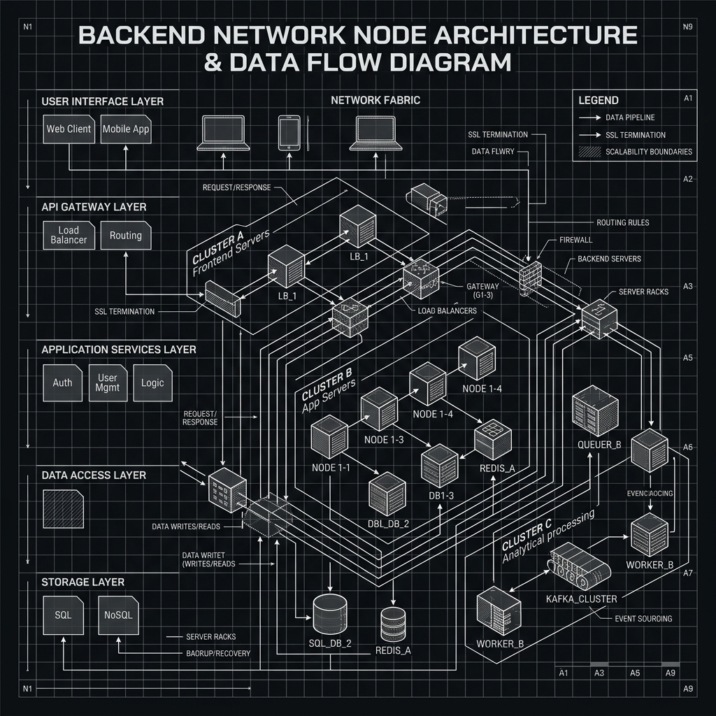 Network Grid Diagram